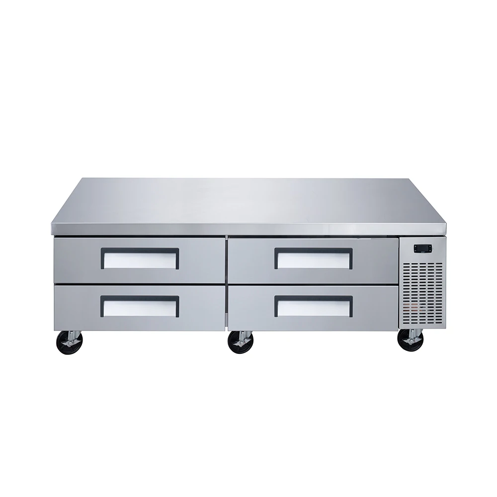 Factory Price Freezer Refrigerator Workbench Chef Base Refrigerator Drawer