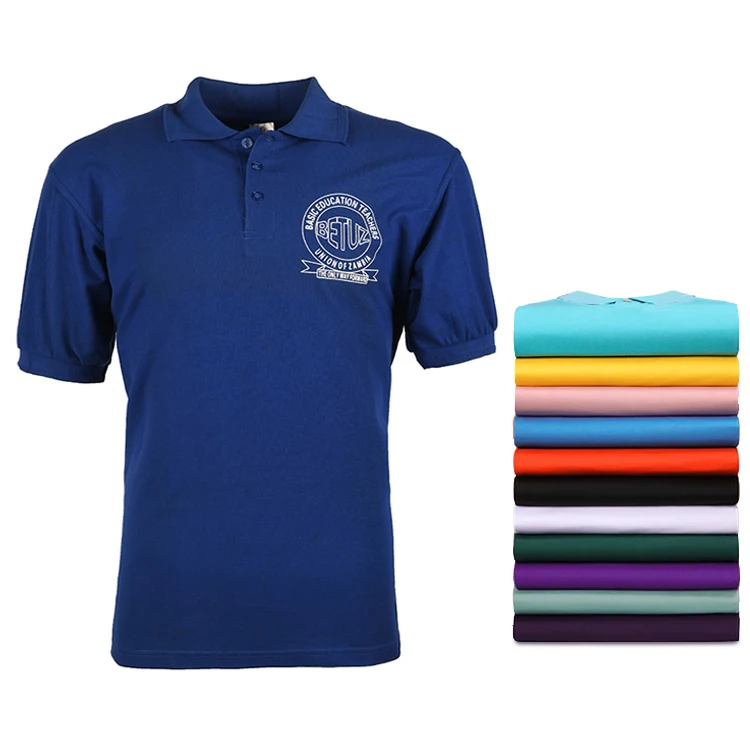 100% cotton  customize logo promotional party democrat election plain blank polo shirt  wholesale cheap wholesale cheap