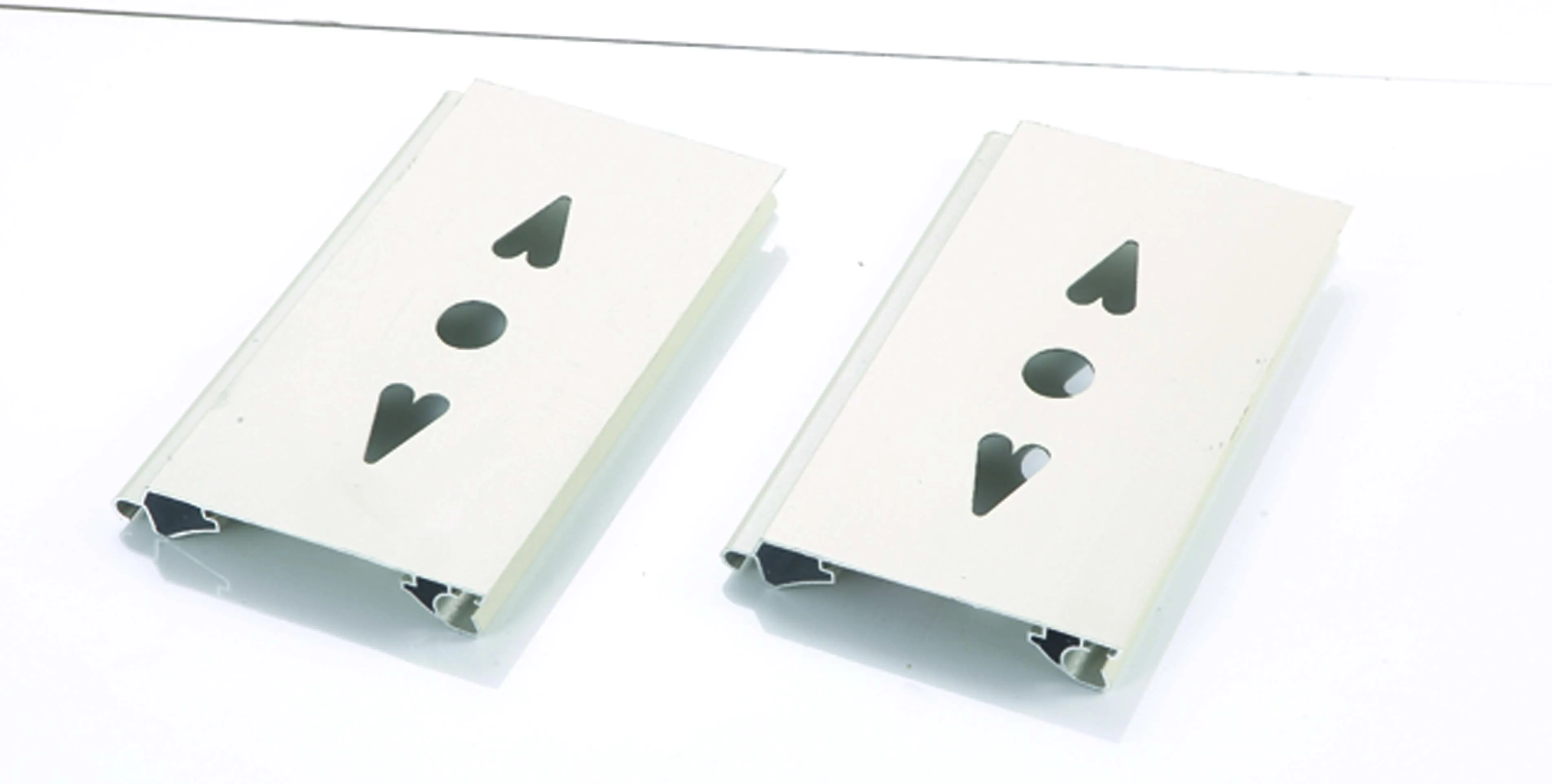 Aluminum Blinds Slats For Horizontal Blinds Aluminium Extrusion Roller Shutter Profile OEM  Aluminum Slats For Blinds Part