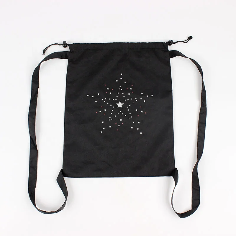 Заводской спортивный рюкзак с логотипом на заказ хлопчатобумажный холщовый шнурке рекламный