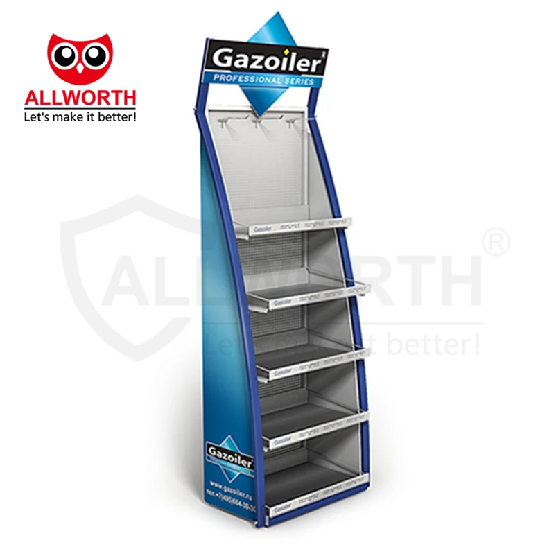 Factory Made Advertising Customized Detachable With Logo Promotion Display Stand