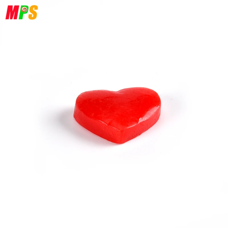 Kids Red Colors Sweets Love Heart Shaped hard candy