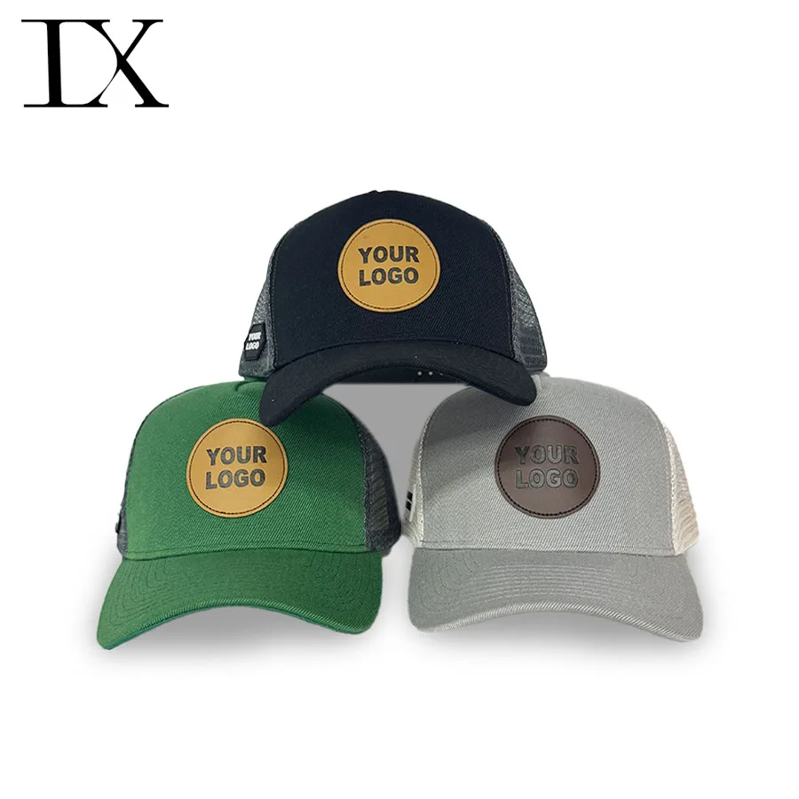 Wholesale Custom Black Cotton Gorras Mens Trendy f1 Trucker Cap Designer Embroidery Logo 5 Panel waterproof breathable Sport Hat