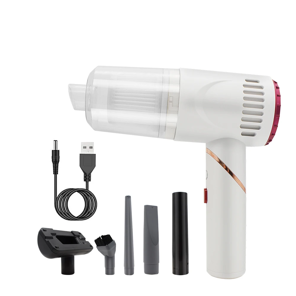 New Minimalism Vacuum Cleaner Handheld Rechargeable 140W Power 10KPa Suction Cordless Vacuum Cleaner