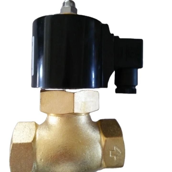 Factory  price  High Temperature Application 2L/US Series 2/2 Way Steam Air Water Solenoid Valve
