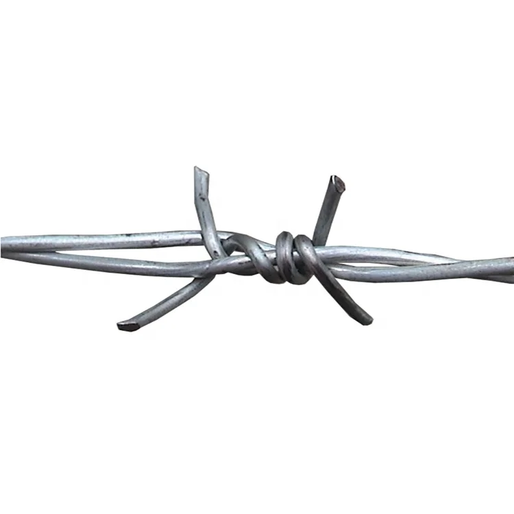 High Quality Low Price 5kg 50kg Per Roll Price Gi Barb Arame Farpado 500m Electric Hot Dipped Galvanized Barbed Wire