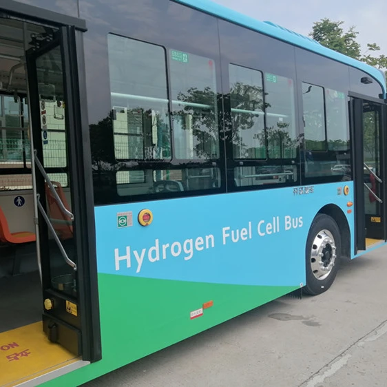 SUNLAITE OEM 10.5 meter hydrogen fuel cell city bus  new energy battery stack fuel cell entire vehicle system