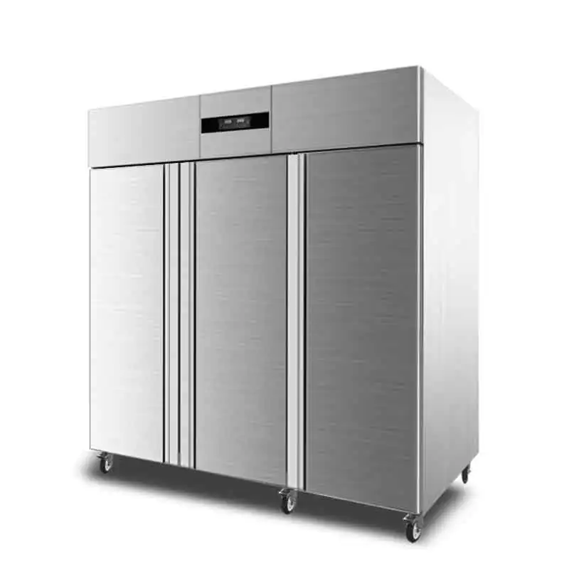 JINBEST Deluxe Deep Freezer Refrigerator Upright Refrigerator Refrigeration Equipment Straight-cold 3 DOOR