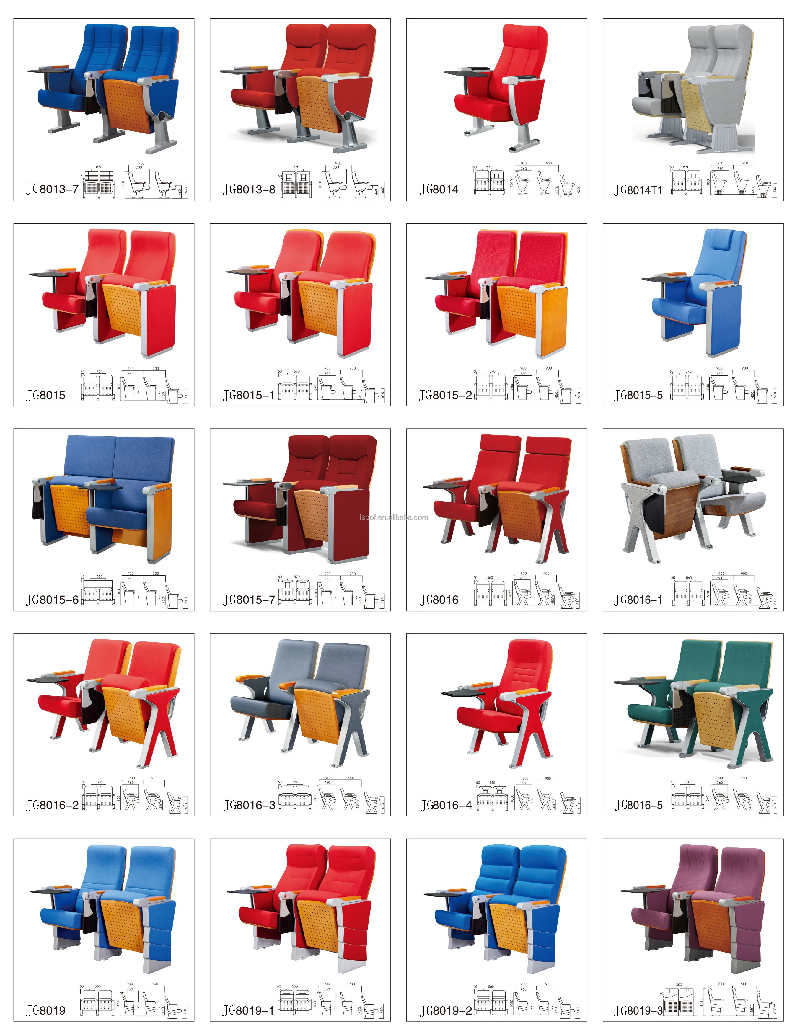 conference room training chair with writing table theater chairs cinema chair movie theater auditorium seats furniture modern