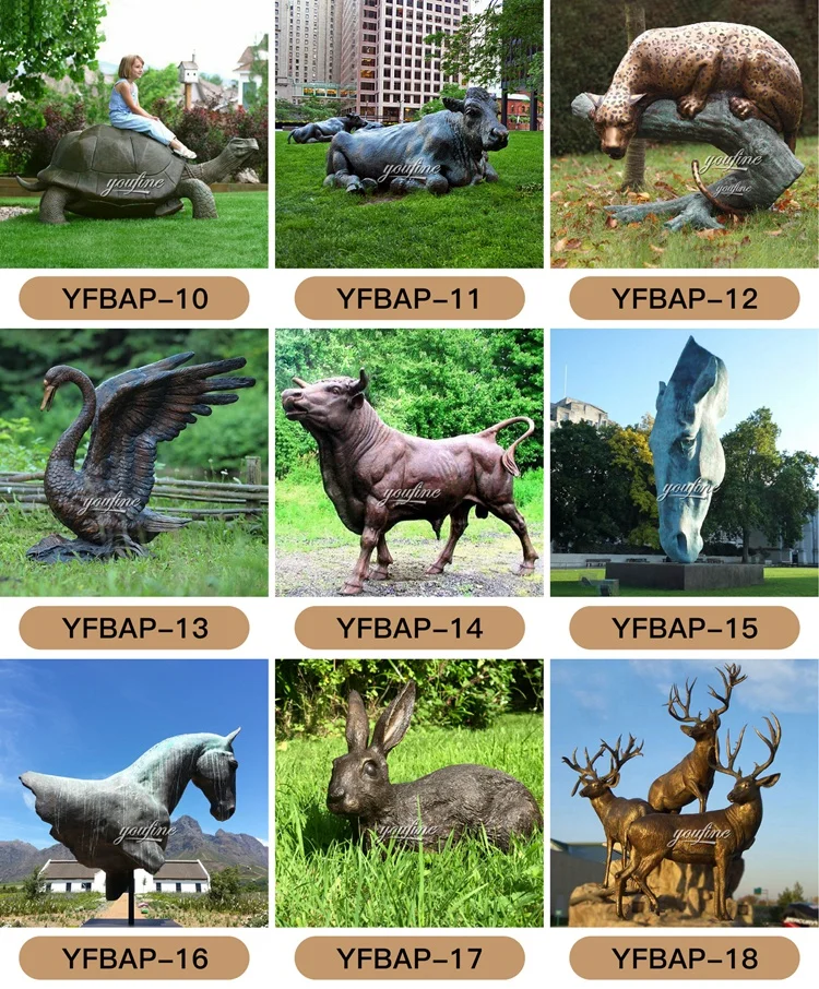 Bronze Animals Sculpture