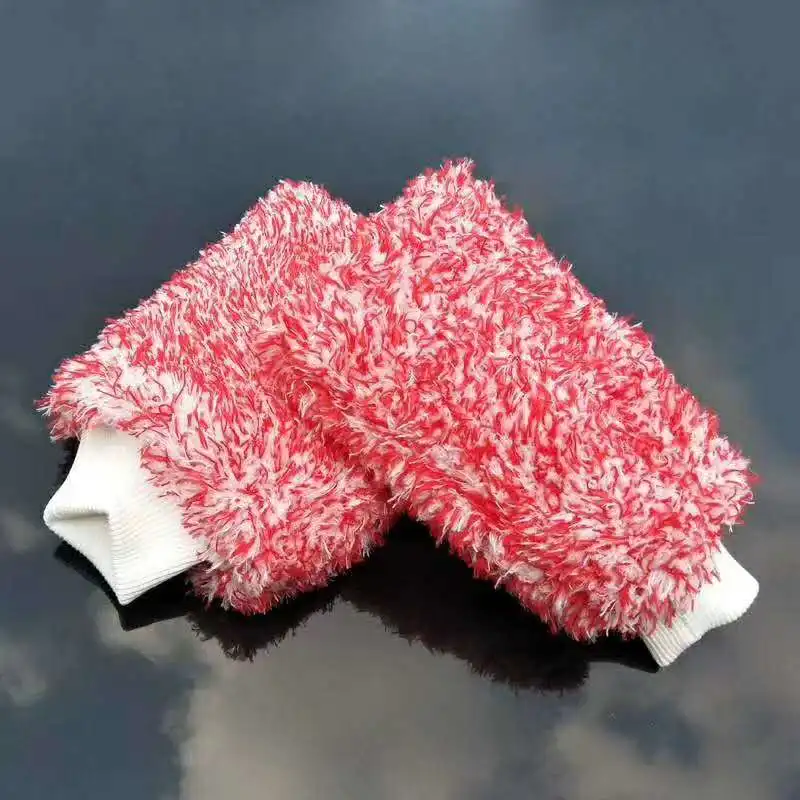 
Special microfiber car wash mitt, plush mitt, car dusting mitt 