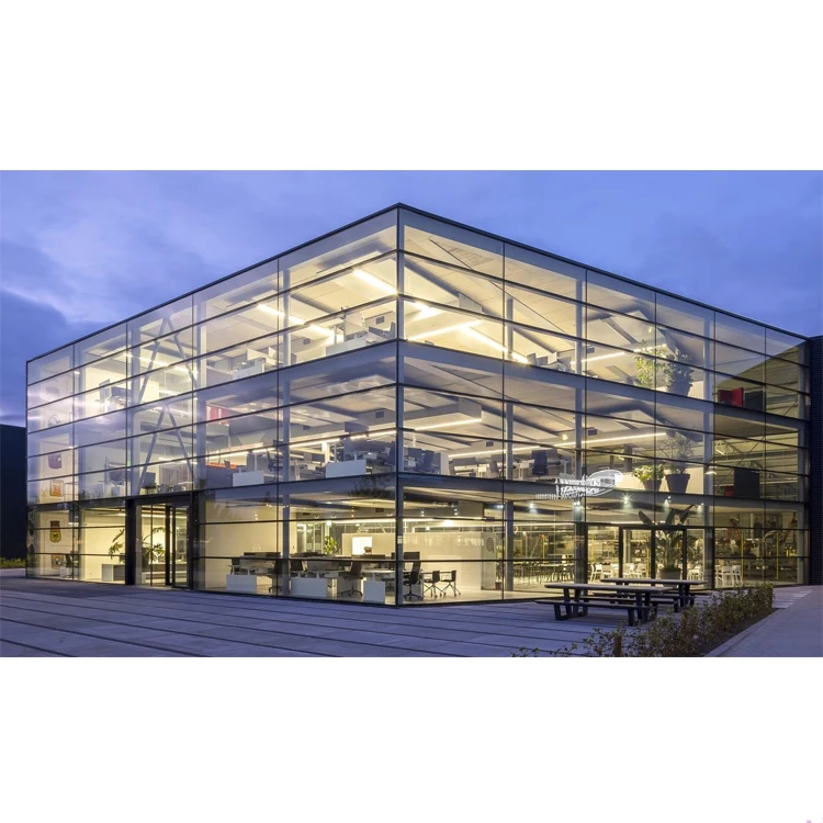 Modern Designed Prefabricated Metal Frame Construction Steel Structure Factory Warehouse Building In USA