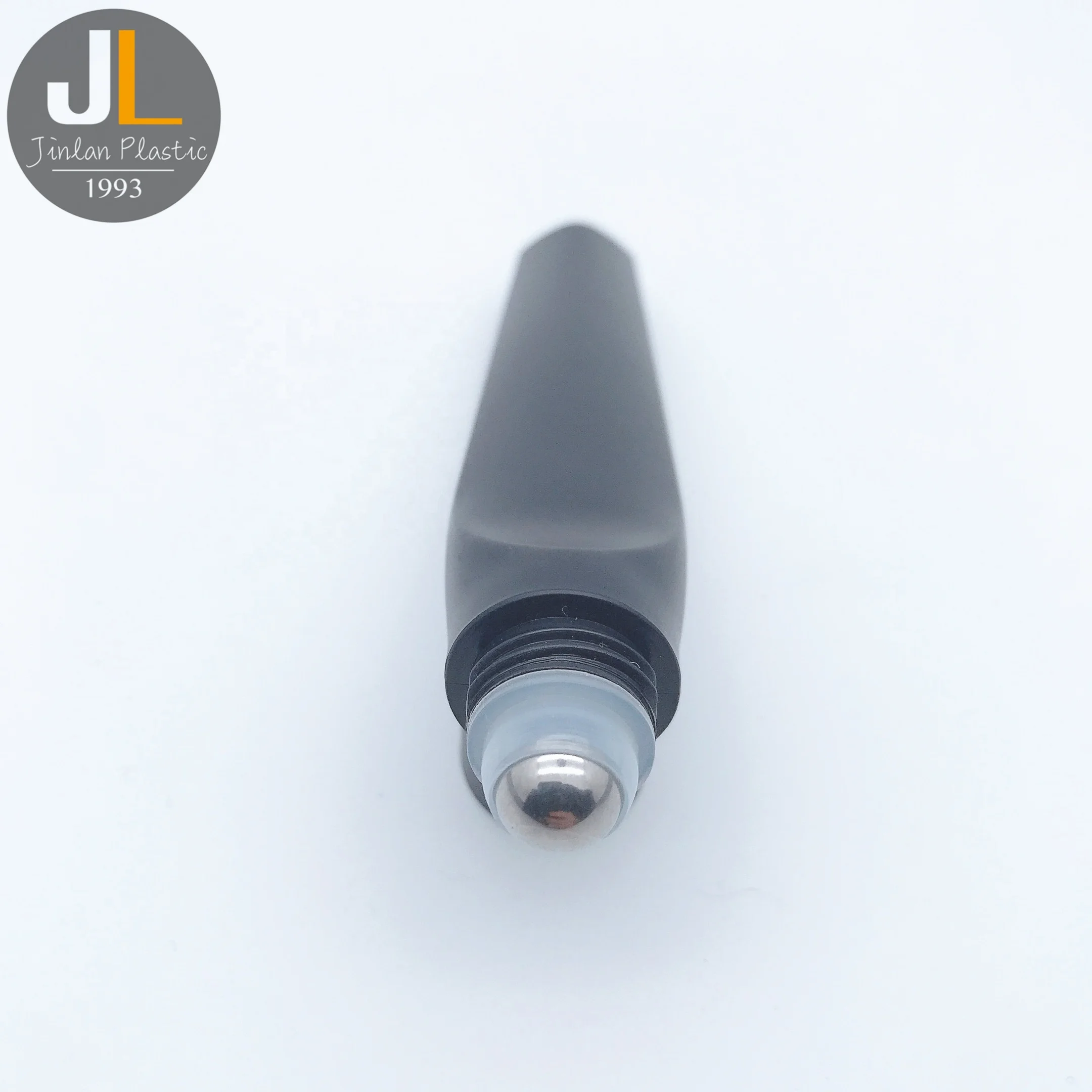 Customized Logo Eye Cream Black Tube Factory Price Roller Acrylic Cosmetics Plastic Container Squeeze Bottle