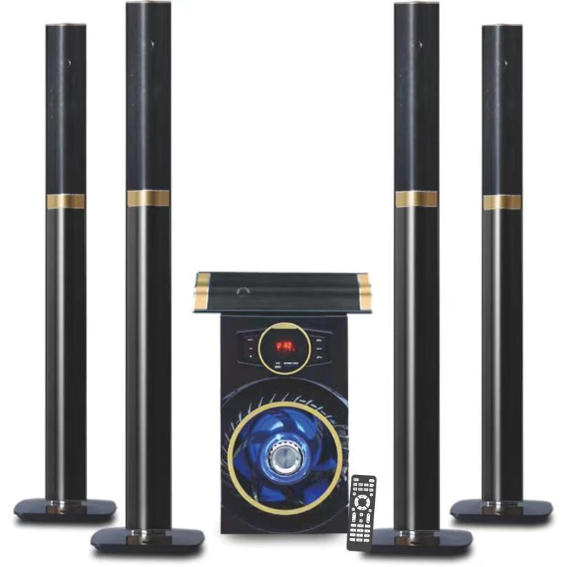 Multimedia Mp3 Player BT, Connection Tower Speaker Amplifier, 5.1 Home Theater System/