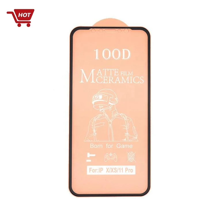 Мобильный анти сломанной матовый 100D керамическая пленка среднего класса против царапин защитная для защитных пленок