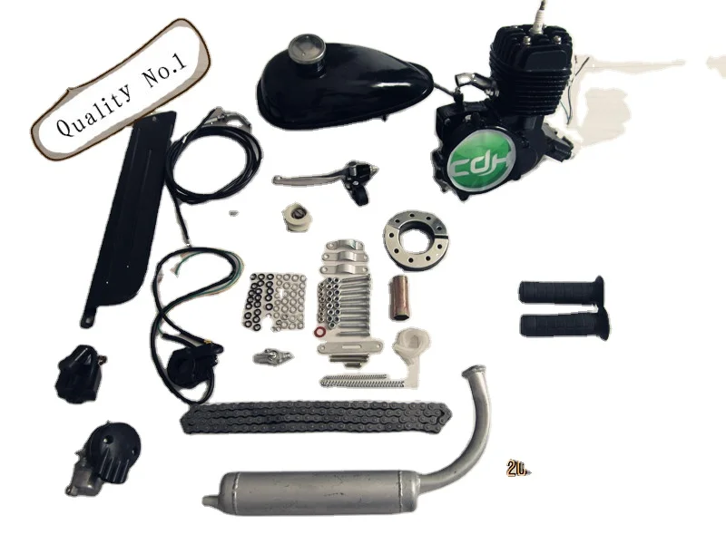 Latest 4 cycle Motorized gas bicycle /Gas bicycle engine kit/gas bike engine kit CDH 80CC
