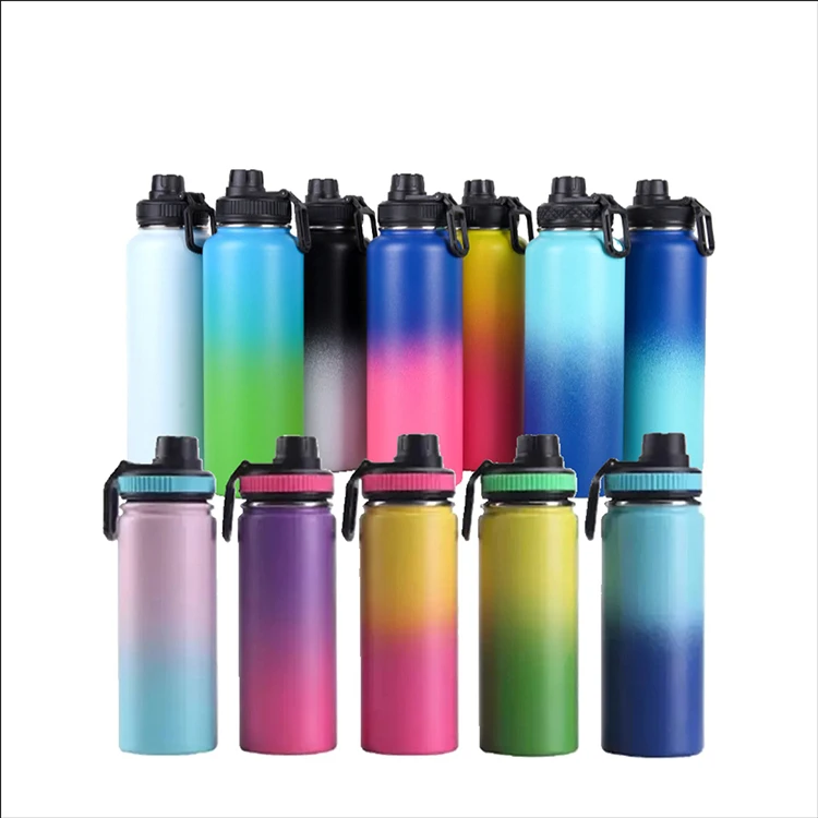 Portable Stainless Steel 1200ml 40oz Double Wall Thermos Water Bottle Gym Sport Water Bottle Travel Camping Water Bottle
