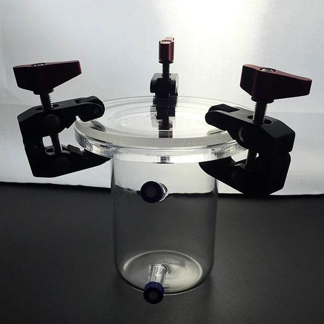 Hot selling Customized quartz glass photo reactor vacuum reactor for lab