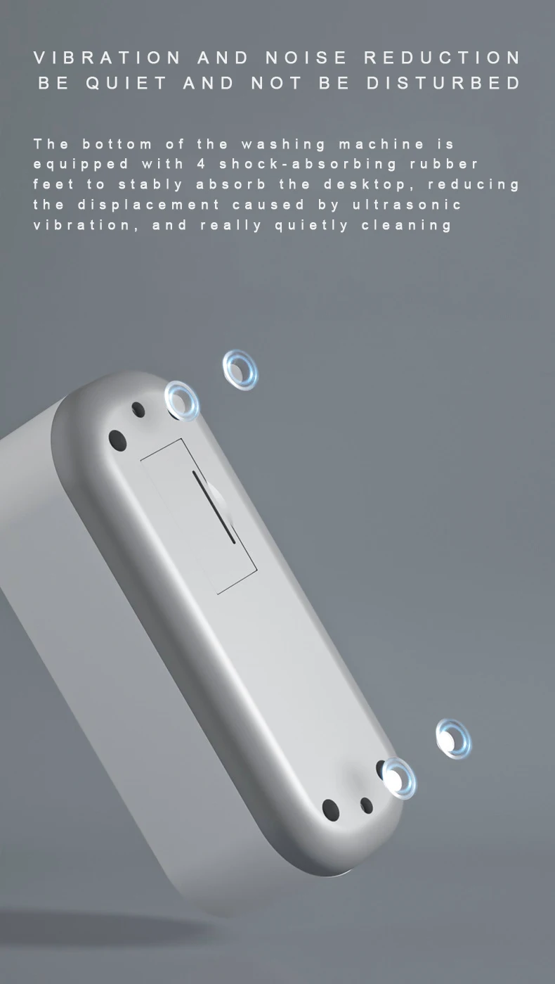 Home Use High Frequency Ultrasonic Cleaner Timer Jewelry Watch