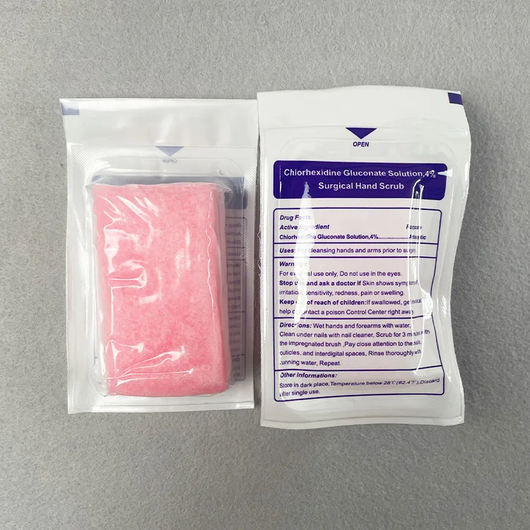 Wholesale Disposable Sponge Surgical Hand Scrub Brush For Medical