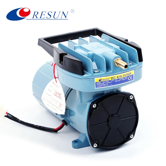 MPQ-906 Resun Low Voltage Centrifugal Shaft Fish Pond Equipment  Electric Air Pump For Fish Market