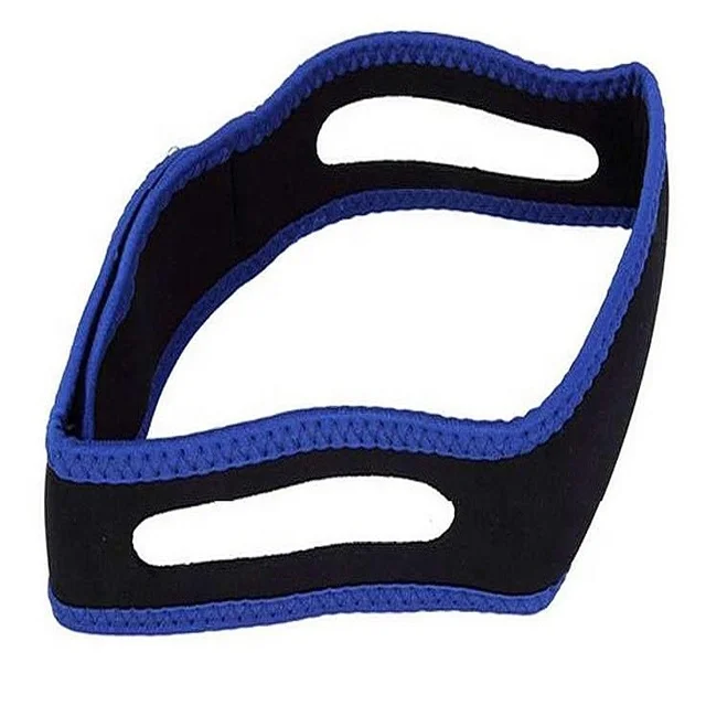 Realsin Amazon hot selling anti snore sleep device adjustable jaw stop snoring chin strap belt/ triangle snore belt