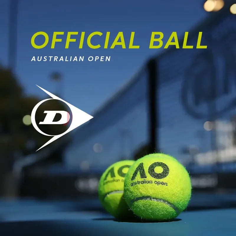 DUNLOP профессиональные соревнования по теннису мяч тренировка давление теннисные Спортивные мячи Австралия Открытый теннис