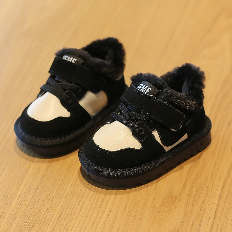 Baby Boys Girls Soft Sole Non-slip Crib Warm Booties