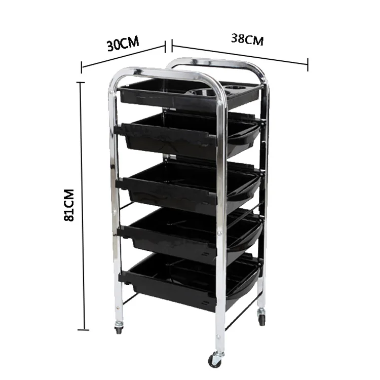 Concise Home hand tool carts and trolleys for beauty salon tool cabinet trolley salon trolley barber shop rack hairdressing tool