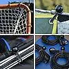 Qd double loop end with plastic ball motorcycle mix cargo net toggle ties 32 inch plastic hook 4mm bungee shock cord
