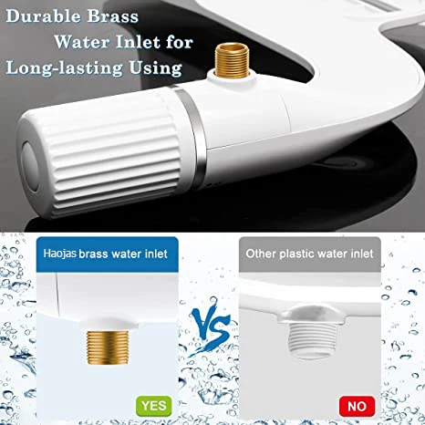 HaoJas OEM/ODM Modern Plastic Bidet Toilet Buy Home Intelligent Bidet Sanitary Ware Ultra-Slim Bidet Toilet Attachment