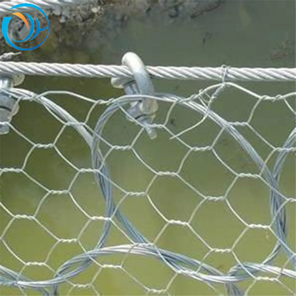 Electro galvanized hexagonal wire mesh for wire mesh fence