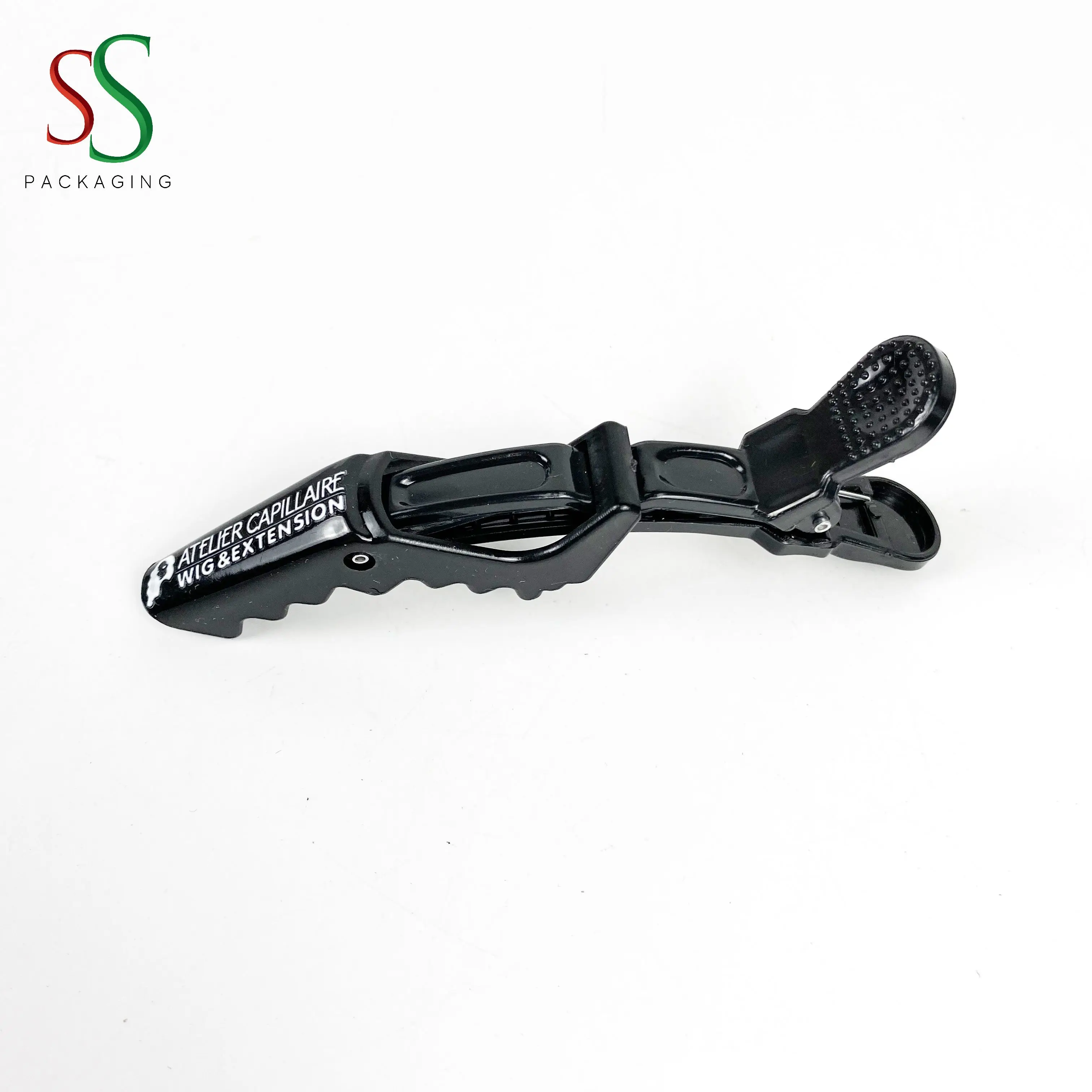 wholesale custom logo salon hair accessories for women style hair sectioning crocodile  clip