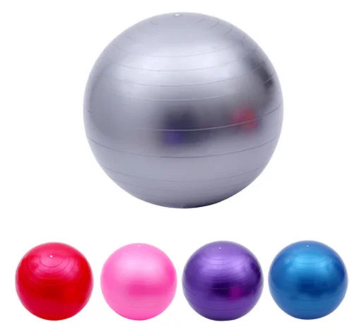 Multi-purpose Home Use Body Building Relax Muscles Foot Massage Yoga Ball 800g Customized Logo and Size PVC Particles Gym Ball