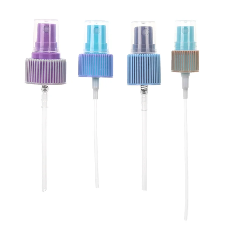 Latest design dual-colored mist pump 12mm-28mm  perfume pump fine mist pump sprayer