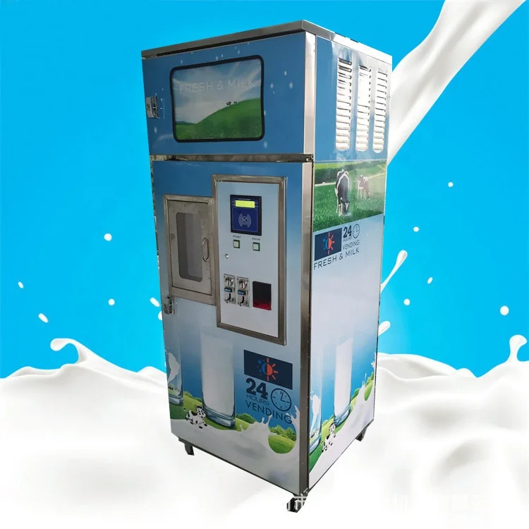 
self service automatic milk dispenser vending machine milk machine 