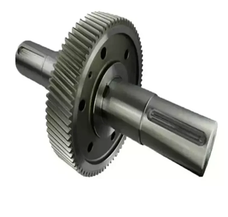 Высококачественный Длинный Цилиндрический зубчатый Вал для металлургической техники