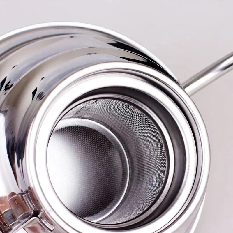 Southeast Asia Stainless Steel Water Kettle Goose Neck Kettle Coffee Kettle with Handle Tea Pot