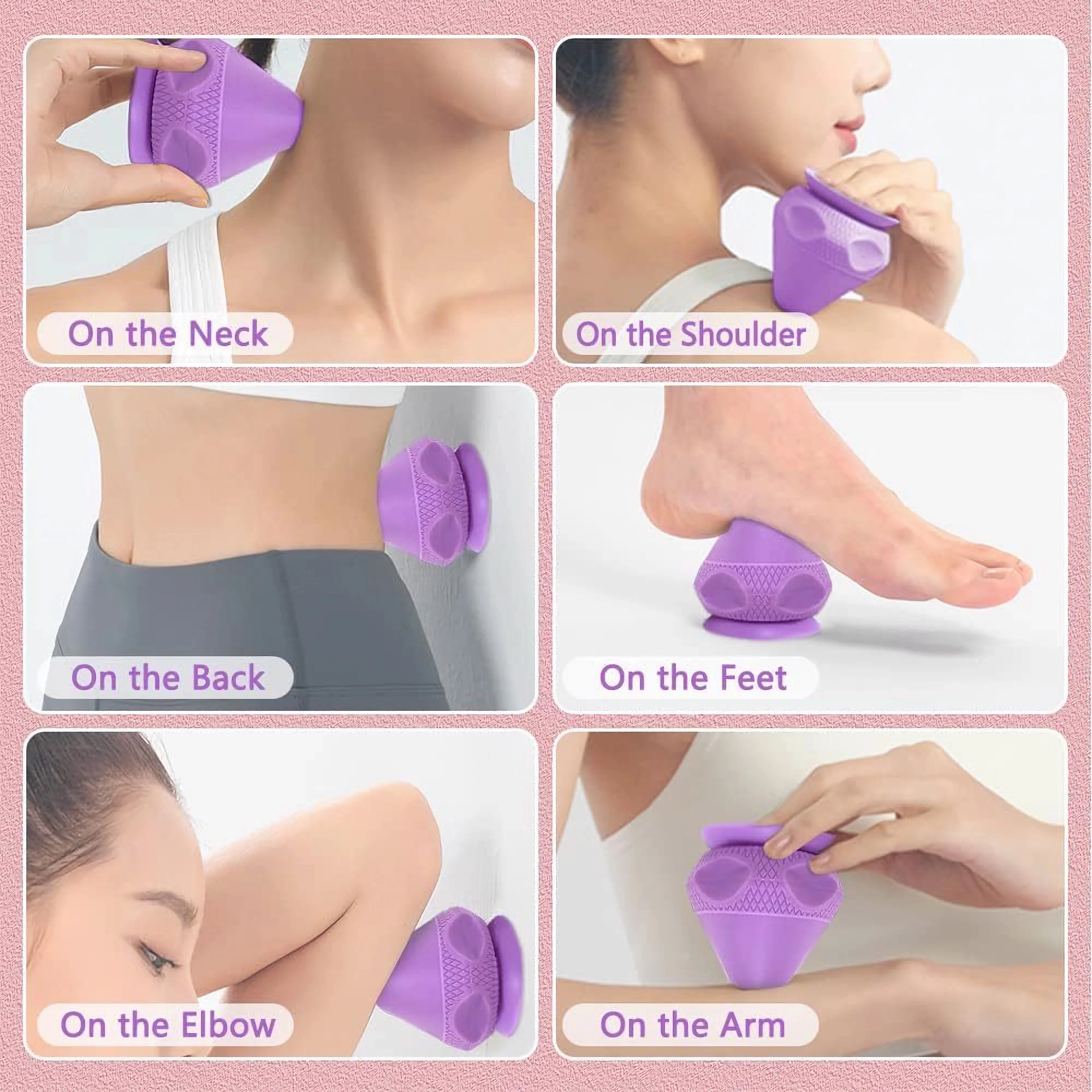 New Design Body Health Muscle Massager Hot Selling Muscle Rollers stick on the wall With Nail-free glue