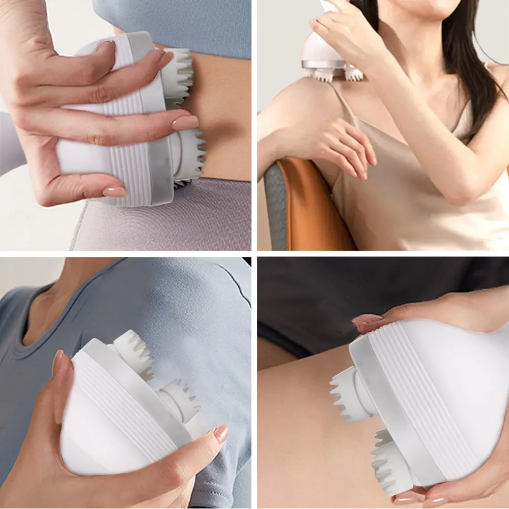 Electric Cat Massager Body Massager Health Care Relax Shoulder Neck Deep Tissue Head Scalp Massage Kneading Vibrating Device
