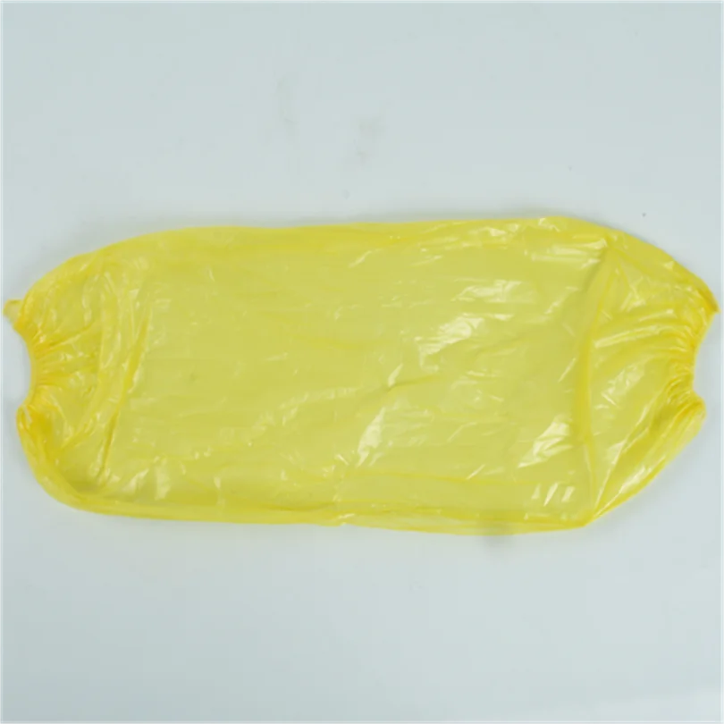 Manufacturer Customized Clear Transparent PE Sleeve Cover Disposable Waterproof Plastic Sleeve Cover