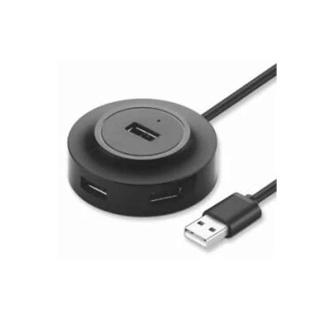 SATE(A-HUB12)High speed USB 2.0 HUB Support data transfer connect up to 4 USB port hidden cable
