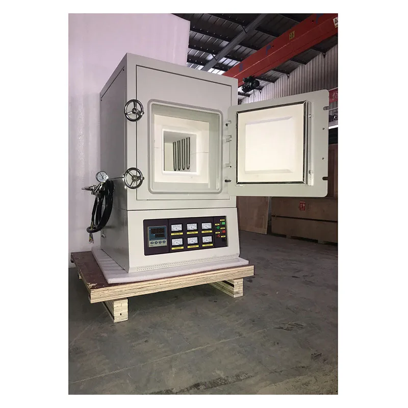 China manufacture Vacuum degree -0.1MPa to 10Pa inert gas atmosphere vacuum box furnace