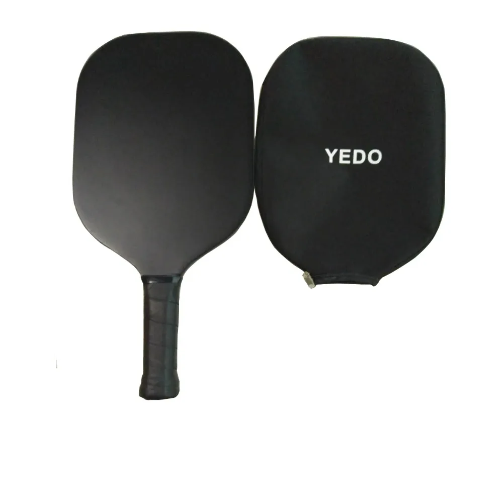 YEDO Raw Carbon Fiber Surface T700 Toray Pickleball Paddle with Honeycomb Core