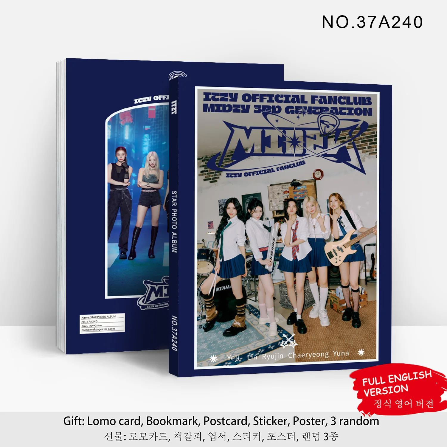 KPOP Stray Kids TWICE ITZY ATEEZ HD Star Photo Albums JK Fashion Picture Book Collection Boys Girls Fans Birthday Creative Gift