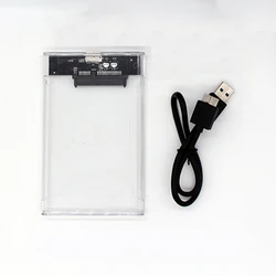 Type C 3.1SATA Hdd Enclosure External Usb 3.1 HDD Hard Disk Case for 2.5 inch Hard Drive