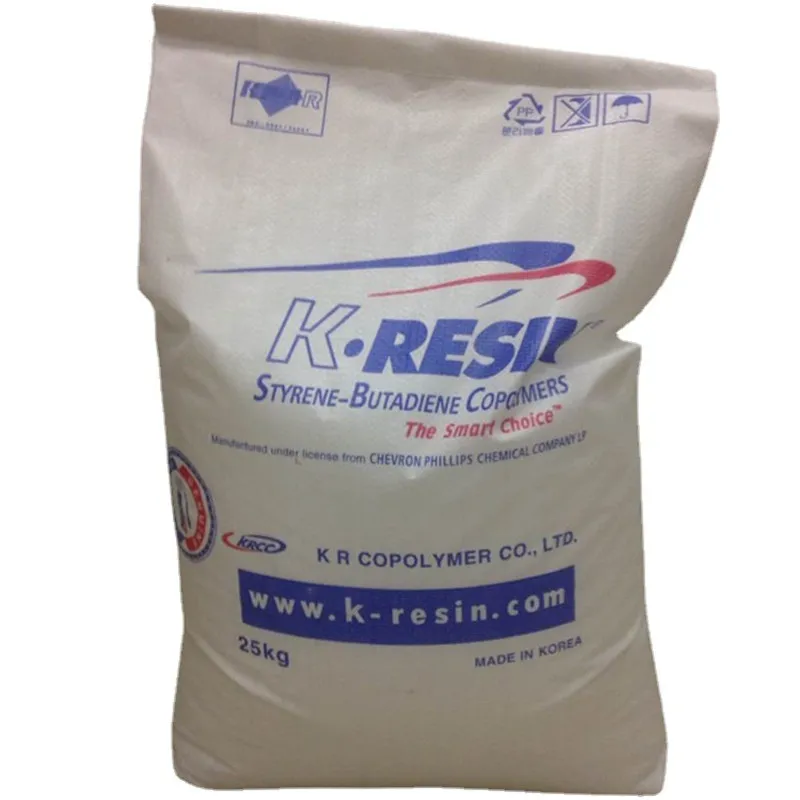 High quality raw material Amorphous polymers Granules Injection moulding Grade SBC K-resin for Adhesive