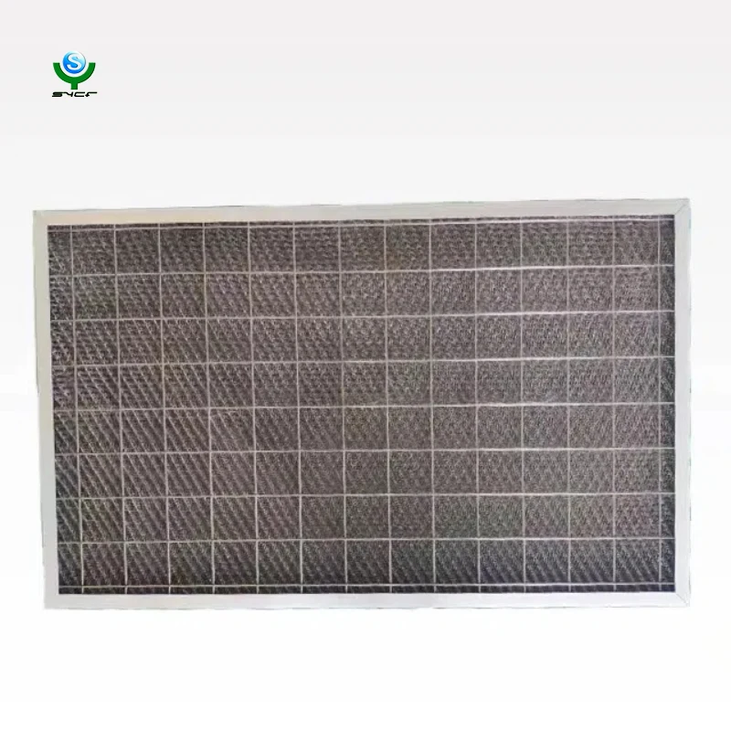 Nice price High Temperature Resistant Stainless Steel Oil Filter Knitted Wire Mesh Filter Range Hood Grease Filter
