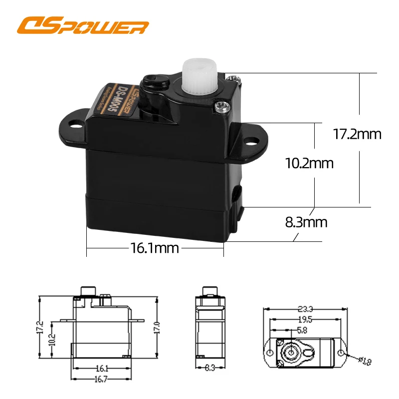 tower pro mg90s shift servo steering digital Servo 2g Super Speed micro servo for RC Helicopter Mini Toy