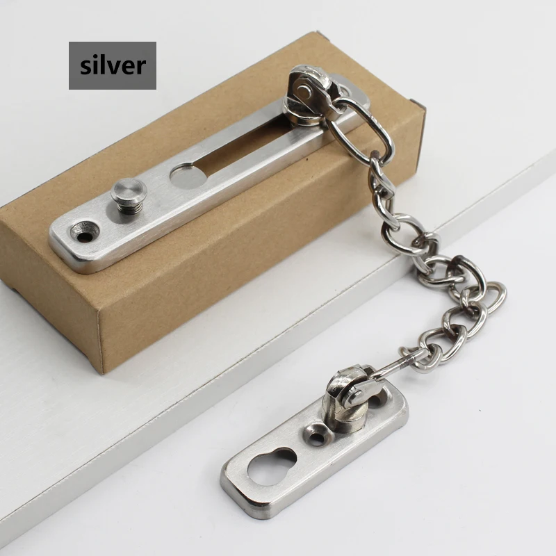 
Jieyang Linshi High quality stainless steel security door guard safety door chain 